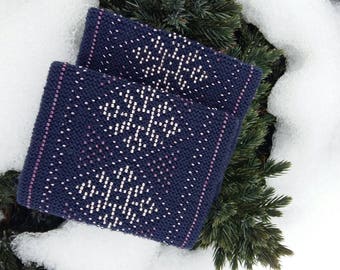 Breaded pulse warmers, breaded hand warmers