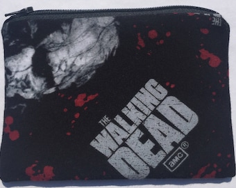 The Walking Dead Zipper Pouch: Zombie Apocalypse, Undead, Walkers.
