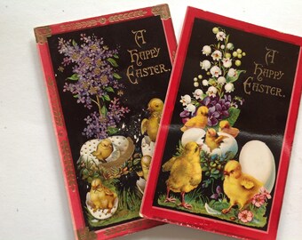 Two Vintage Easter postcards