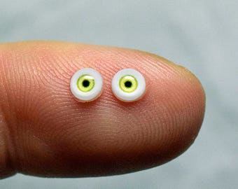 Doll eyes 4mm AD2 color Citrus