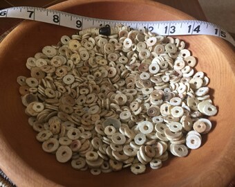African Egg shell beads