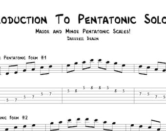 Introduction To Pentatonic Soloing!