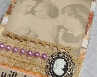Vintage Material Booklet