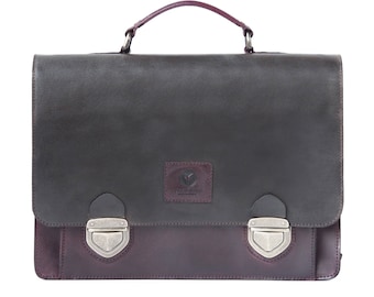 Leather Laptop Bag Crossbody Men's Women's Briefcase Navajo Satchel Unique Handbags, Handbag Leather, Designer Handbags on Sale