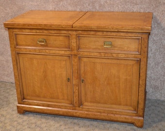 Vintage Heredon Mid Century Server/Bar w/Flip Top