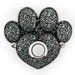 Paw Print Heart doorbell button with lighted button. My best seller! Free shipping on your second item!