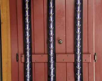 2.25 x 32" Customize in any color, personalize, CHEER BOW HOLDER