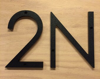 3 inch Modern House Numbers Letters