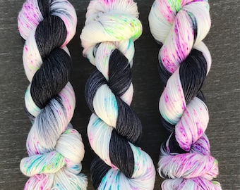 Jinxed - Hand Dyed Superwash Sock Yarn