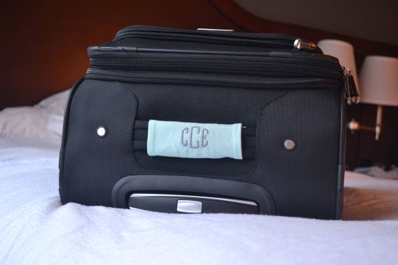 monogrammed luggage for men