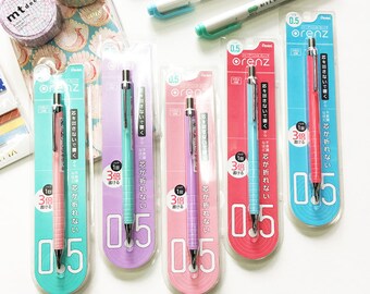 Pentel Orenz Mechanical Pencil - 0.5 mm - gelato / pastel colors | japanese Mechanical pencils | kawaii stationery | japanese stationery