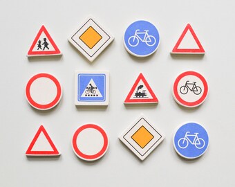 Traffic Sign Eraser Mix, 5 pieces Koh-i-noor graphie rubber