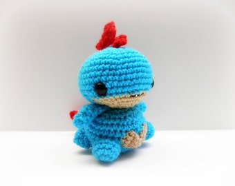 Crochet Feraligatr Inspired Chibi Pokemon