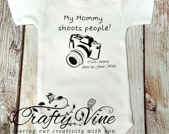 My Mommy/Daddy shoots people bodysuit or tshirt