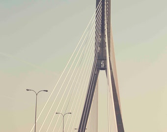 Bridge photography, City photography, Wonderful gift, Photo print
