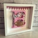 Personalised Letter Frame, Christening Gift, Communion Gift, Goddaughter, New Born Gift