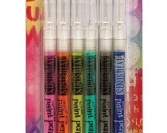 Ranger Dylusions Paint Pens 2 by Dyan Reaveley Art Journaling