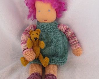 Peggy the waldorf style doll