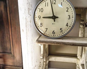 Vintage Large Simplex Wall Clock