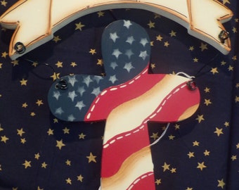 Patriotic - Americana Cross