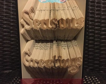 Half Price Sale - Seasons Greetings - Christmas - Multi Liner Cutting Method - Book Folding Pattern