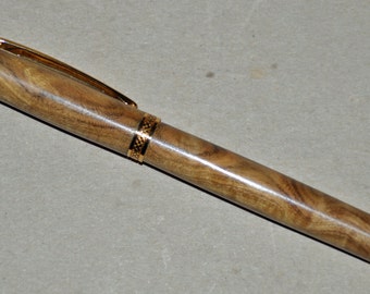 Handmade Pistachio Wood Orion Style Fountain Pen 16-084