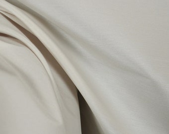 Aviana White Polyester Faux Silk Fabric