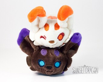Mochi Plushes - Kitsune and Otsune