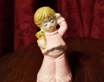Vintage Porcelain Hand Painted Bell