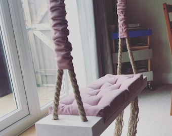 The Fine Wooden Article Engraved Hand made Swings for Kids and Adults Photoshoot Outdoor Indoor different colors available natural wood
