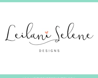 DIY Logo Template, Signature Logo, Elegant Logo, Instant Download Logo, PSD Logo Template, Editable Logo, Classy Logo Template