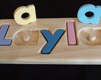 Children's Personalized Name Puzzle