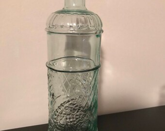 1980's Vintage Glass Bottle