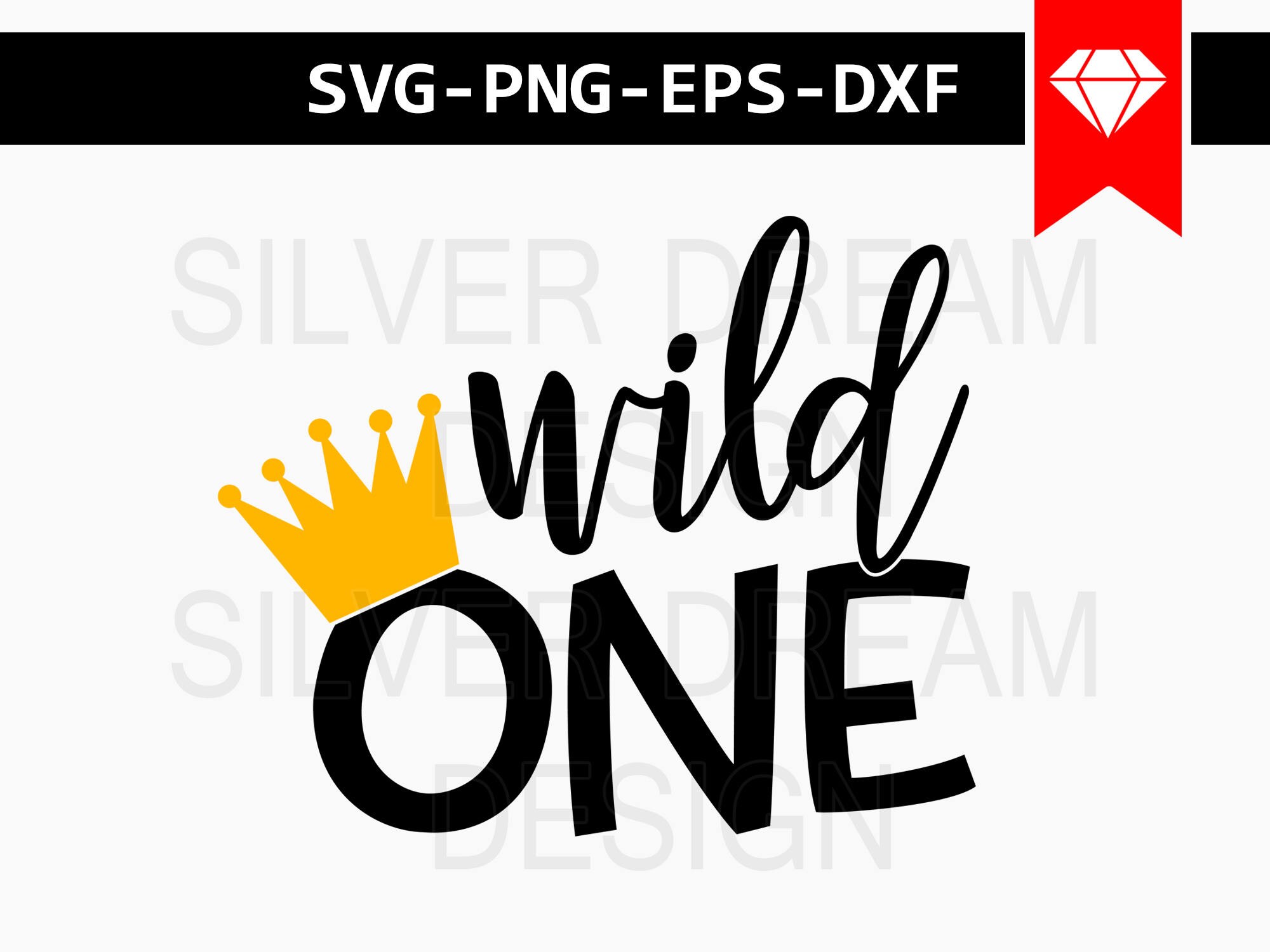 Download Wild One SVG Cut File First Birthday Svg New Baby Svg