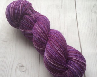 SALE Crazy sock yarn - merino 80%, handdyed yarn 100g