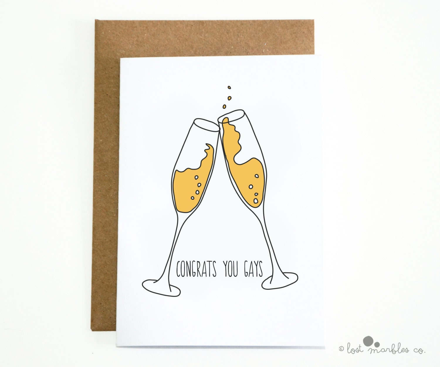 Funny Gay Wedding Card Same Sex Wedding Card Gay And Lesbian