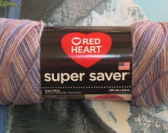 3003972 Red Heart Super Saver 5 oz Mulberry Mix