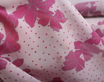 Chiffon Valentino, Ar-T106 — Fabric — Chiffon — Chiffon fabric — Silk — Italian fabric — Light chiffon — Summer silk — Chiffon Valentino
