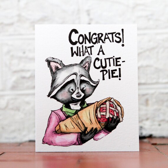 new baby congrats card