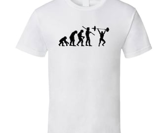 The Evolution Of Crossfit Fun Sports T Shirt