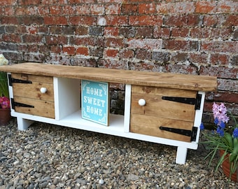 Handbuilt Tv Stand Rustic farmhouse industrial