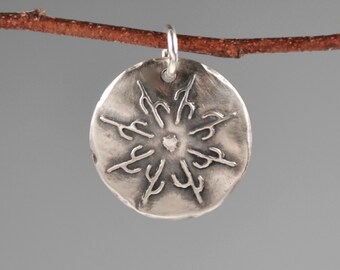 Saguaros and sun totem-saguaro cactus-talisman-charm-amulet