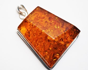 Baltic Amber Pendant 34g