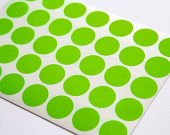 0 75 orange neon sticker circle sticker paper circle