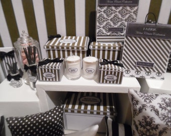 1:12 DOLLHOUSE CANDLE & GIFT Box
