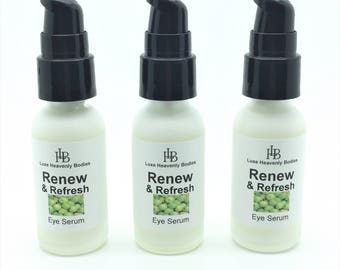 Eye Serum, Under Eye Cream, Moisturizer and Anti Aging Cream, Reduce Eye Bags and Dark Circles, Best Eye Serum, Natural and Organic Skincare