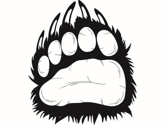 Free Free Grizzly Paw Svg 829 SVG PNG EPS DXF File