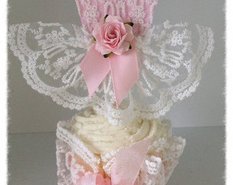 Birthday Decoration Beautiful Princess Dress Cupcake Topper Ballerina Tutu for Birthday Party or Birthday Decorations