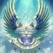 cat angelus canvas