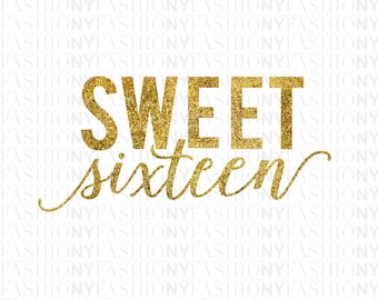 Free Free 130 My Sweet Sixteen Svg SVG PNG EPS DXF File